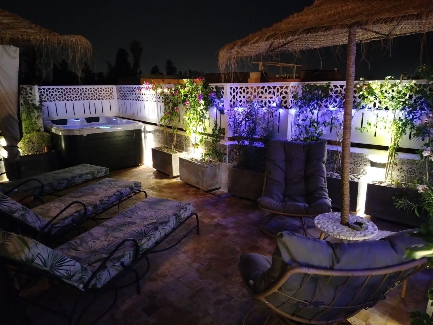 Riad & Spa Sous Le Soleil Chez Jerome Et Pamela Ch Lagon Marakéš Exteriér fotografie